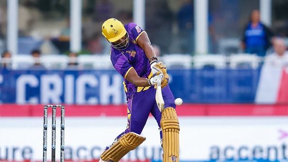 Los Angeles Knight Riders All Rounder Andre Russell