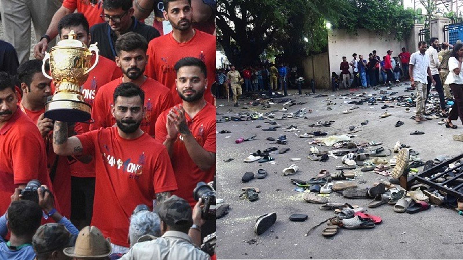 Bengaluru stampede: बेंगलुरु भगदड़ मामले की जांच रिपोर्ट में विराट कोहली के वीडियो का जिक्र! कर्नाटक सरकार ने RCB को ठहराया जिम्मेदार Bengaluru stampede: बेंगलुरु भगदड़ मामले की जांच रिपोर्ट में विराट कोहली के वीडियो का जिक्र! कर्नाटक सरकार ने RCB को ठहराया जिम्मेदार