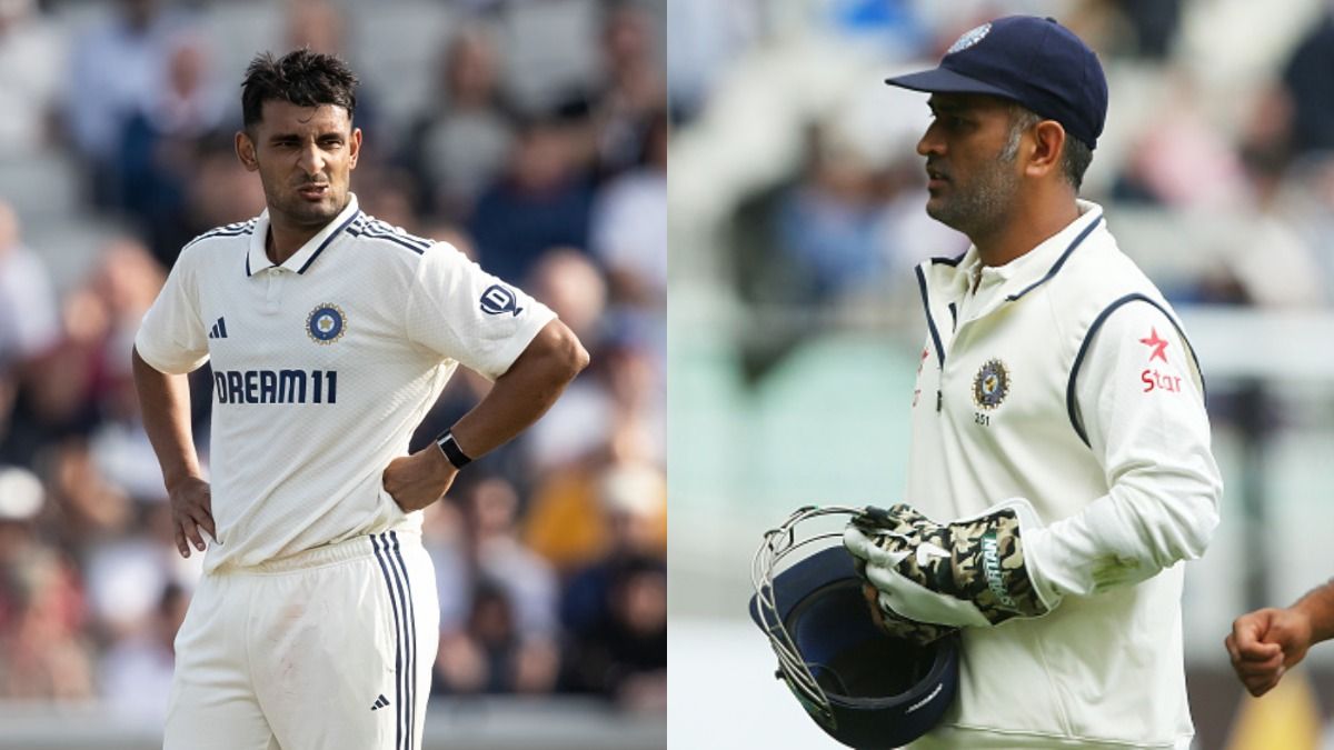 anshul kamboj and ms dhoni
