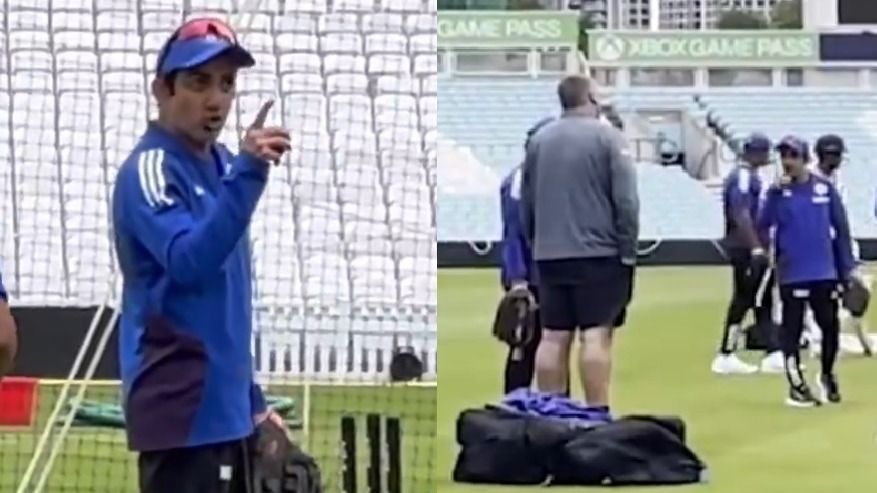 Gautam Gambhir Loses Cool On Oval Pitch Curator