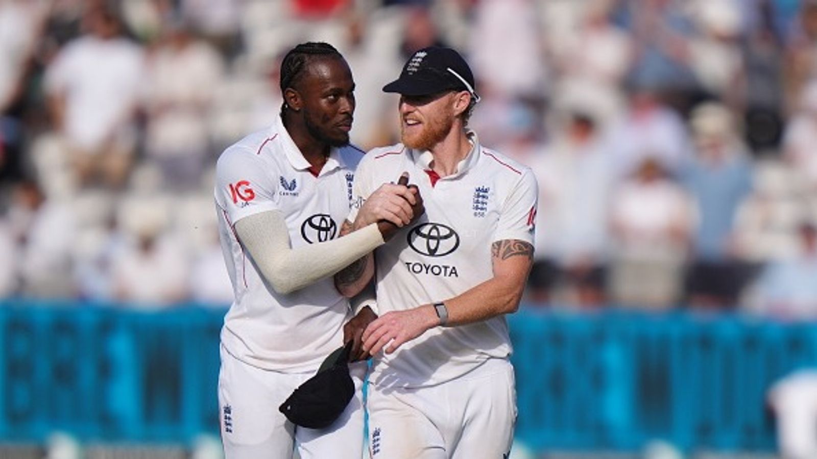 'बेन स्टोक्स जोफ्रा आर्चर के बेस्ट फ्रेंड नहीं हैं', ओवल टेस्ट से पहले नासिर हुसैन का बड़ा बयान 'बेन स्टोक्स जोफ्रा आर्चर के बेस्ट फ्रेंड नहीं हैं', ओवल टेस्ट से पहले नासिर हुसैन का बड़ा बयान