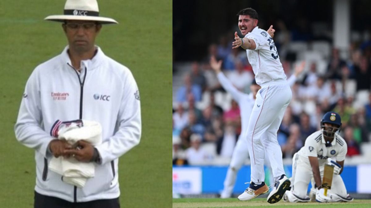 IND vs ENG: अंपायर कुमार धर्मसेना ने ओवल टेस्ट में किया ब्लंडर, इंग्लैंड का हो गया बड़ा फायदा, देखिए Video SportsTak Hindi