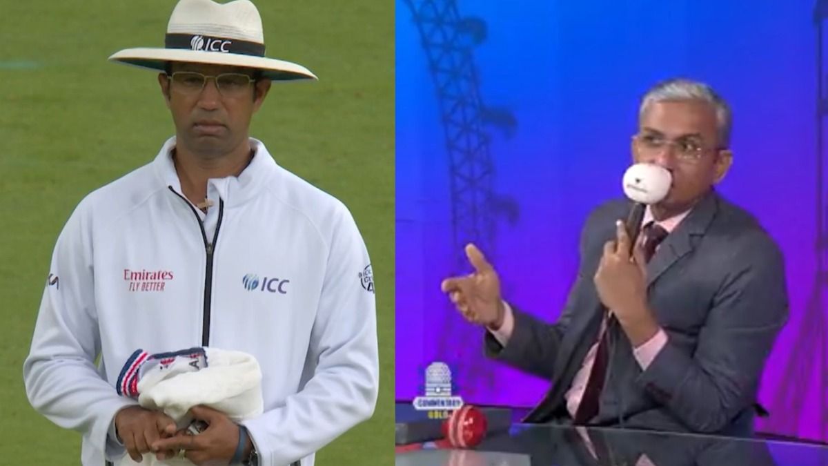 IND vs ENG : ओवल टेस्ट में कुमार धर्मसेना के 'अंगुली कांड' पर बरसे संजय बांगर, कहा -  ये आदत जाती नहीं क्योंकि...