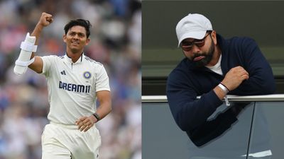 IND vs ENG : यशस्वी जायसवाल ने ओवल में शतक जड़ने के बाद खोला बड़ा राज, कहा - रोहित भाई ने मुझे स्टैंड से मैसेज... Yashasvi Jaiswal and Rohit Sharma encouraging him after scoring a century