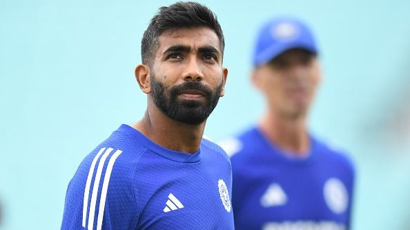 India's pace spearhead Jasprit Bumrah in this frame
