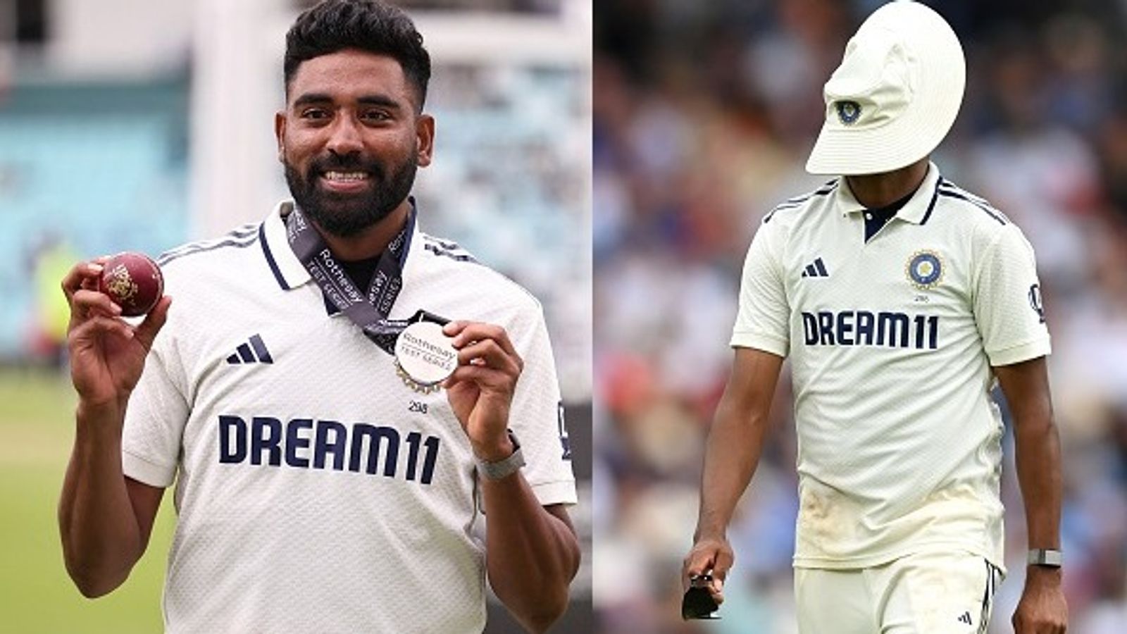 हैरी ब्रूक का कैच लेने के बाद बाउंड्री पर 'ब्लंडर' करने पर मोहम्मद सिराज ने तोड़ी चुप्पी, बोले- पता नहीं लगा कि मैंने... हैरी ब्रूक का कैच लेने के बाद बाउंड्री पर 'ब्लंडर' करने पर मोहम्मद सिराज ने तोड़ी चुप्पी, बोले- पता नहीं लगा कि मैंने...