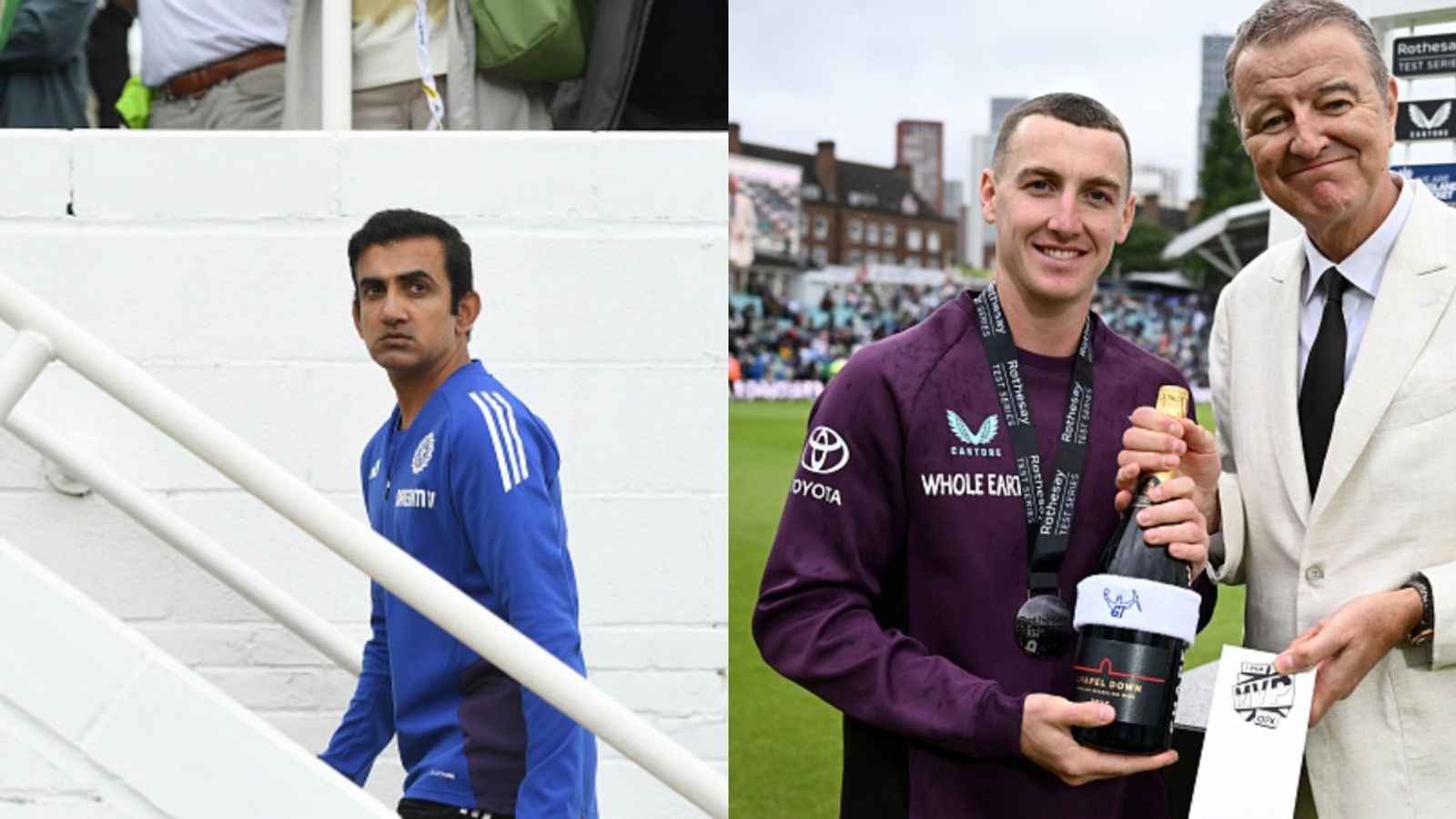 गंभीर ने हैरी ब्रूक को बनाया प्लेयर ऑफ द सीरीज, काटा रूट-स्टोक्स का पत्ता, सामने आई चौंकाने वाली जानकारी गंभीर ने हैरी ब्रूक को बनाया प्लेयर ऑफ द सीरीज, काटा रूट-स्टोक्स का पत्ता, सामने आई चौंकाने वाली जानकारी