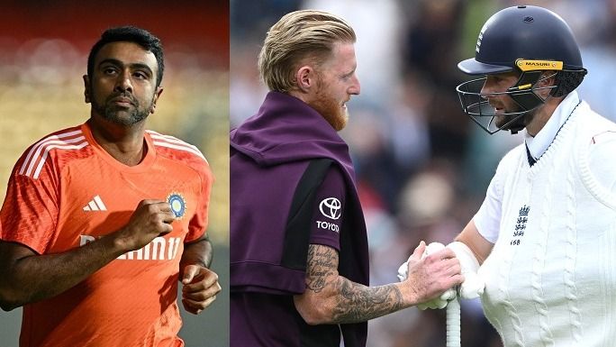 Ravichandran Ashwin and  Ben Stokes consoles batsman Chris Woakes