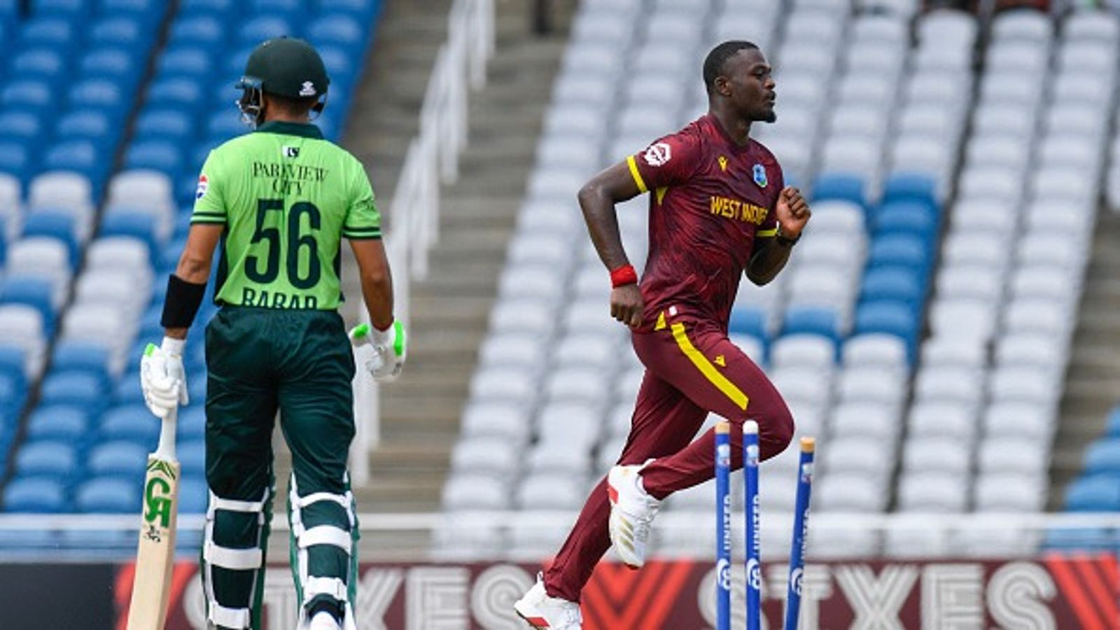 PAK vs WI : बाबर, रिजवान सबका बुरा हाल, वेस्टइंडीज ने 2263 दिन बाद पाकिस्तान को वनडे में चखाया हार का स्वाद  PAK vs WI : बाबर, रिजवान सबका बुरा हाल, वेस्टइंडीज ने 2263 दिन बाद पाकिस्तान को वनडे में चखाया हार का स्वाद