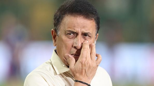 Batting legend Sunil Gavaskar in this frame