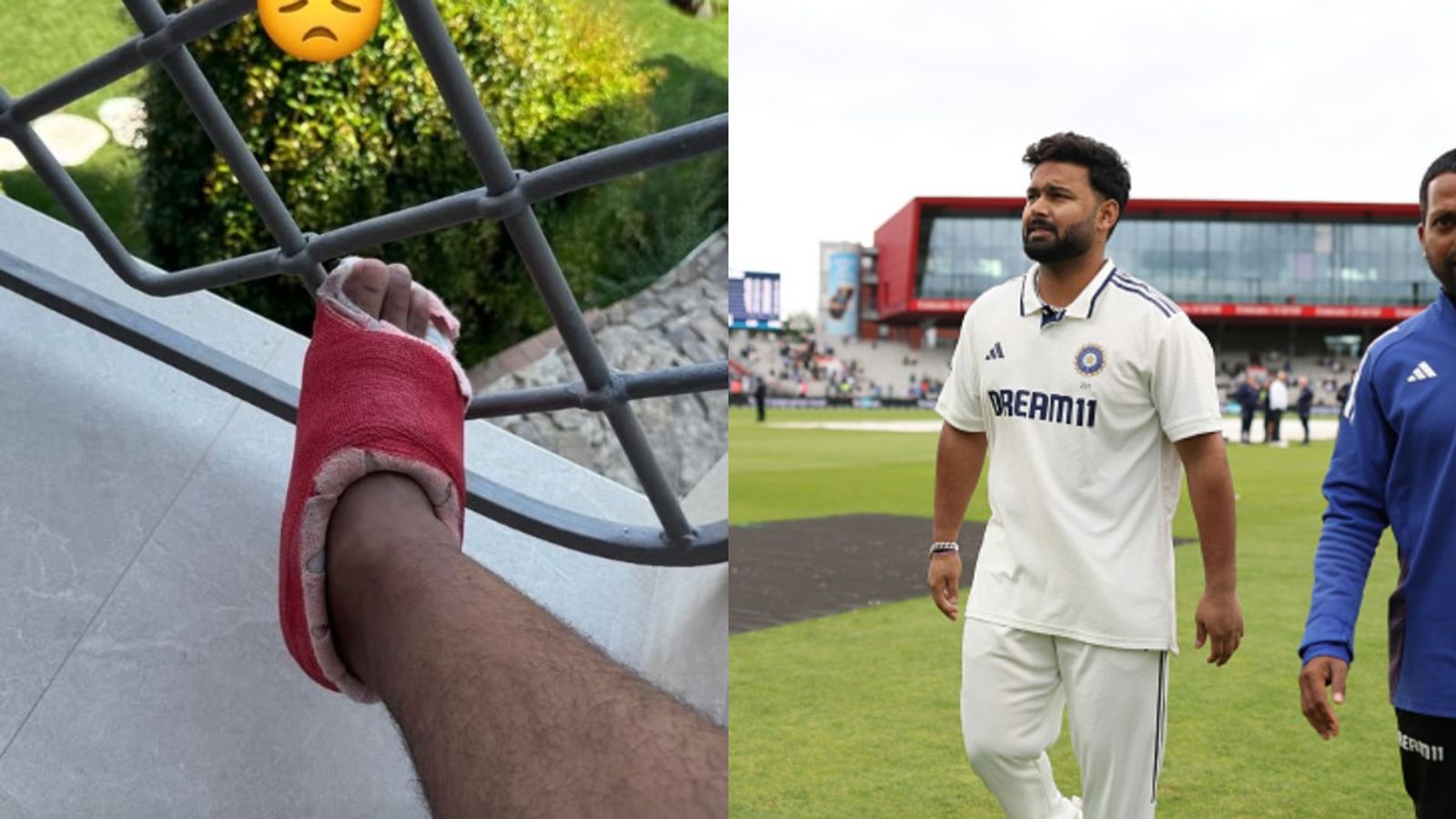 चोटिल होने के बाद ऋषभ पंत को क्यों आ रहा है गुस्सा, बालकनी में बैठकर डाली स्टोरी, बोले- मुझे नफरत... चोटिल होने के बाद ऋषभ पंत को क्यों आ रहा है गुस्सा, बालकनी में बैठकर डाली स्टोरी, बोले- मुझे नफरत...