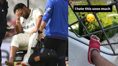 ऋषभ पंत ने टूटे पैर की तस्वीर को साझा करके बयां किया दिल का दर्द, बोले - 'मुझे इस चीज से नफरत' Rishabh Pant after his injury in England