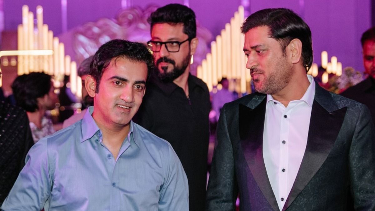 gautam gambhir and ms dhoni