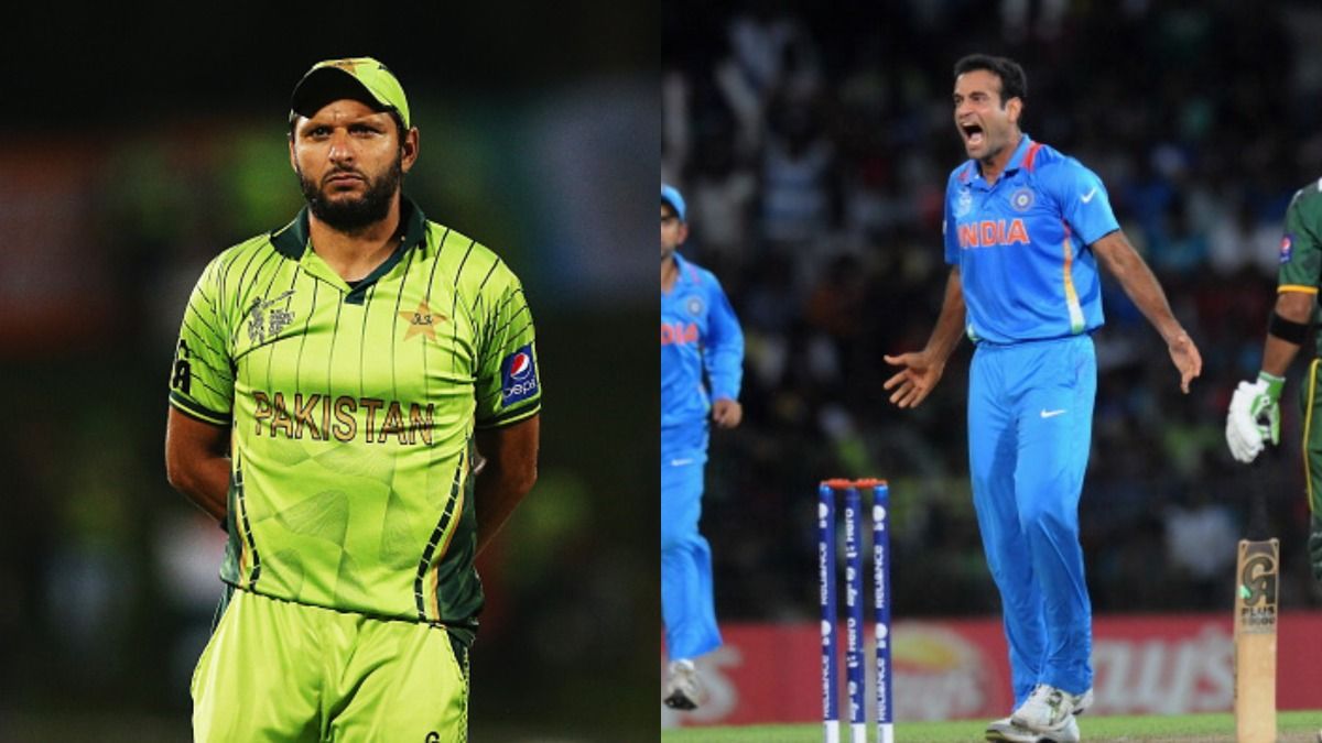shahid afridi and irfan pathan