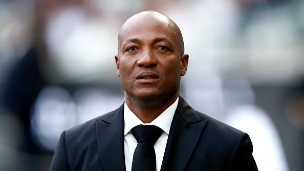 Former cricketer Brian Lara attends the state memorial service for former Australian cricketer Shane Warne