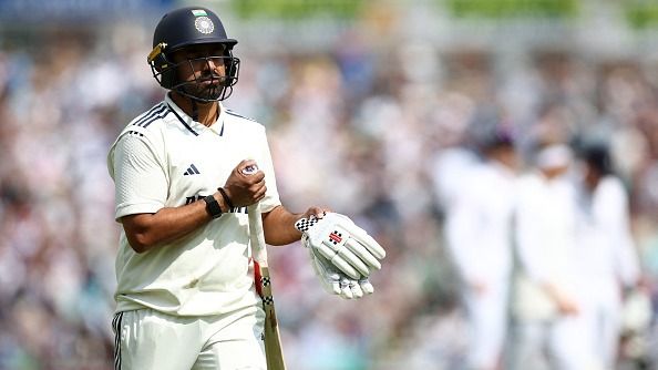 India's veteran batter Karun Nair in this frame