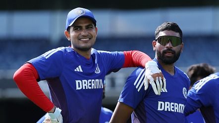 Shubman Gill and Mohammed Siraj