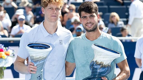 Cincinnati Open: यानिक सिनर गलतियों के कारण पिछड़ने के बाद 22 मिनट में ही मैच से हटे, कार्लोस अलकराज बने चैंपियन