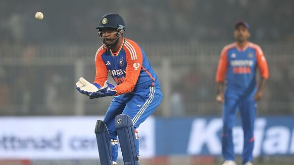 India's wicketkeeper Sanju Samson