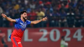 Mohammed Siraj in frame Mohammed Siraj in frame