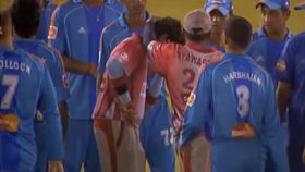 Harbhajan Singh and Sreesanth Harbhajan Singh and Sreesanth