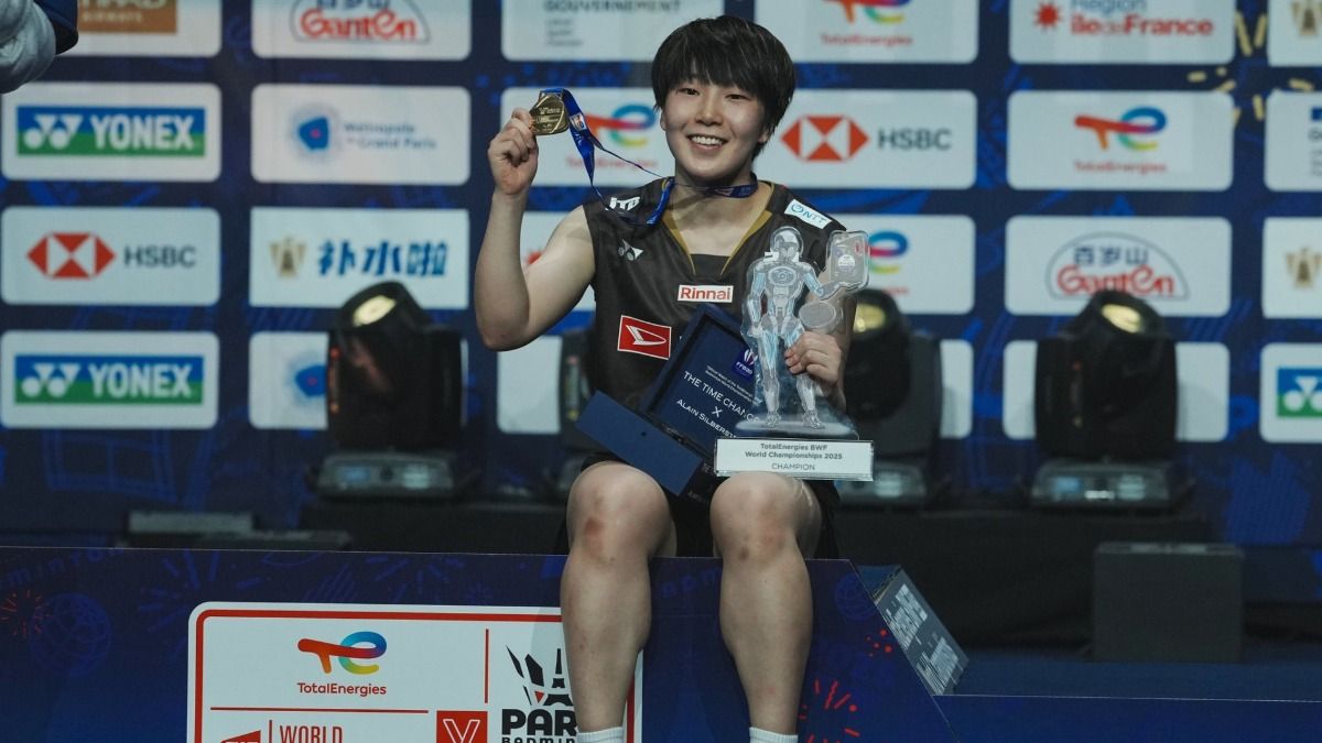 Badminton World Championships: जापान की अकाने यामागुची तीसरी बार वर्ल्ड चैंपियन, पुरुषों में शी यूकी विजेता, चीनी खिलाड़ी 5 में से 3 फाइनल हारे SportsTak Hindi