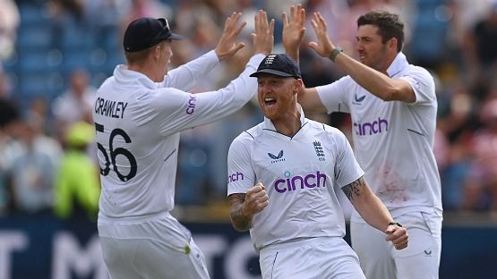Ben Stokes, Zak Crawley and Jamie Overton