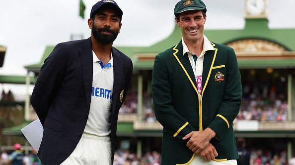 Jasprit Bumrah and Pat Cummins