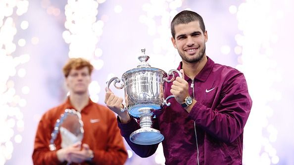 US Open 2025: कार्लोस एल्कराज ने यूएस ओपन खिताब पर किया कब्जा, फाइनल में यानिक सिनर को मात देकर बने वर्ल्ड नंबर 1