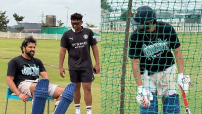 रोहित शर्मा ने सरफराज खान को दिए बैटिंग टिप्स, वैभव सूर्यवंशी के जिगरी दोस्त को दिया खास तोहफा, VIDEO SportsTak Hindi