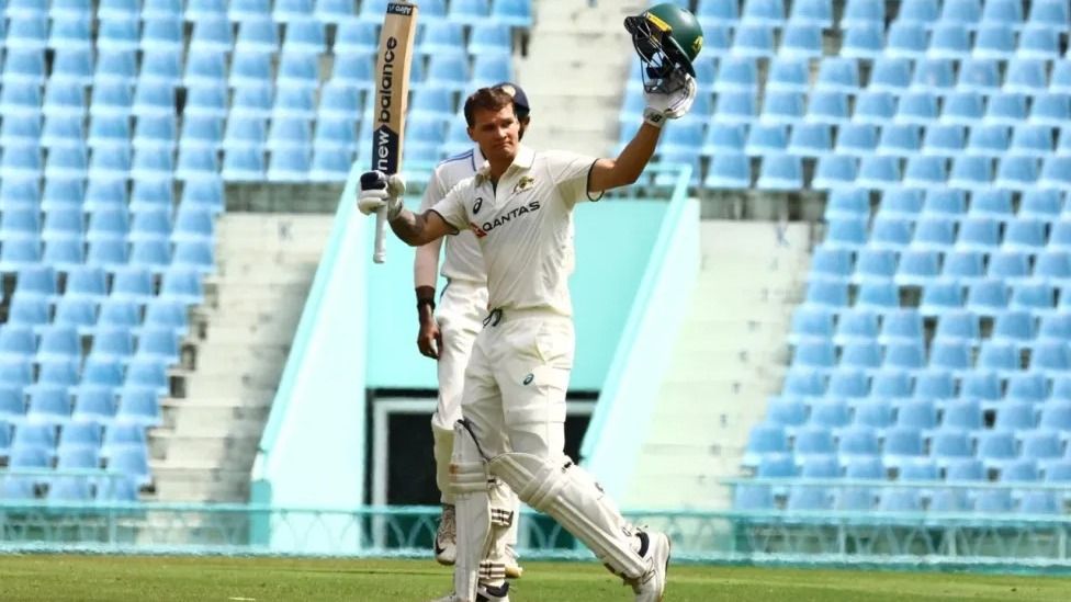josh phillipe during ind a vs aus a test