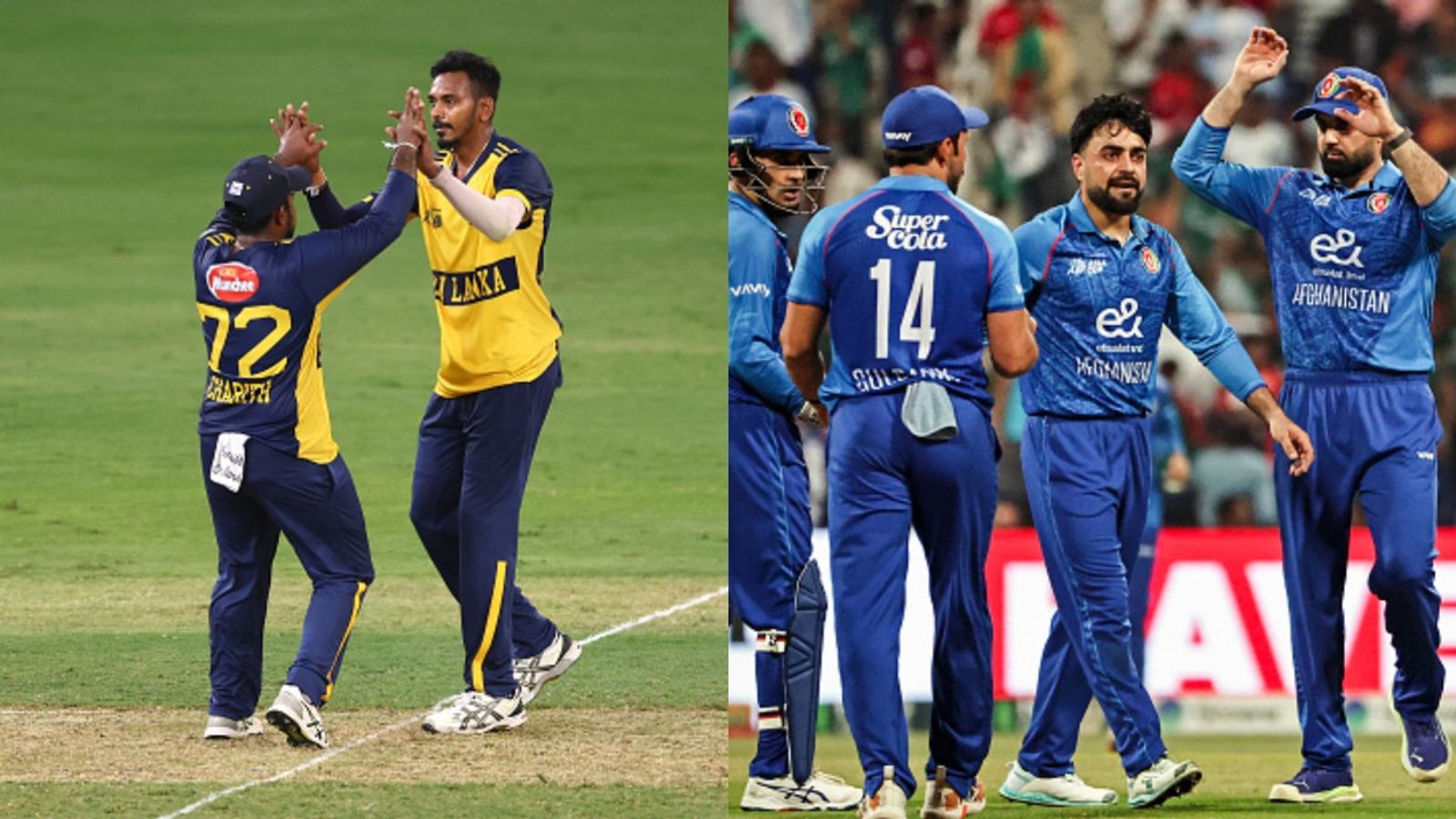 AFG vs SL : राशिद खान ने टॉस जीतकर चुनी बल्लेबाजी, अफगानिस्तान के लिए करो या मरो वाला मैच, जानें दोनों टीमों की प्लेइंग 11 AFG vs SL : राशिद खान ने टॉस जीतकर चुनी बल्लेबाजी, अफगानिस्तान के लिए करो या मरो वाला मैच, जानें दोनों टीमों की प्लेइंग 11