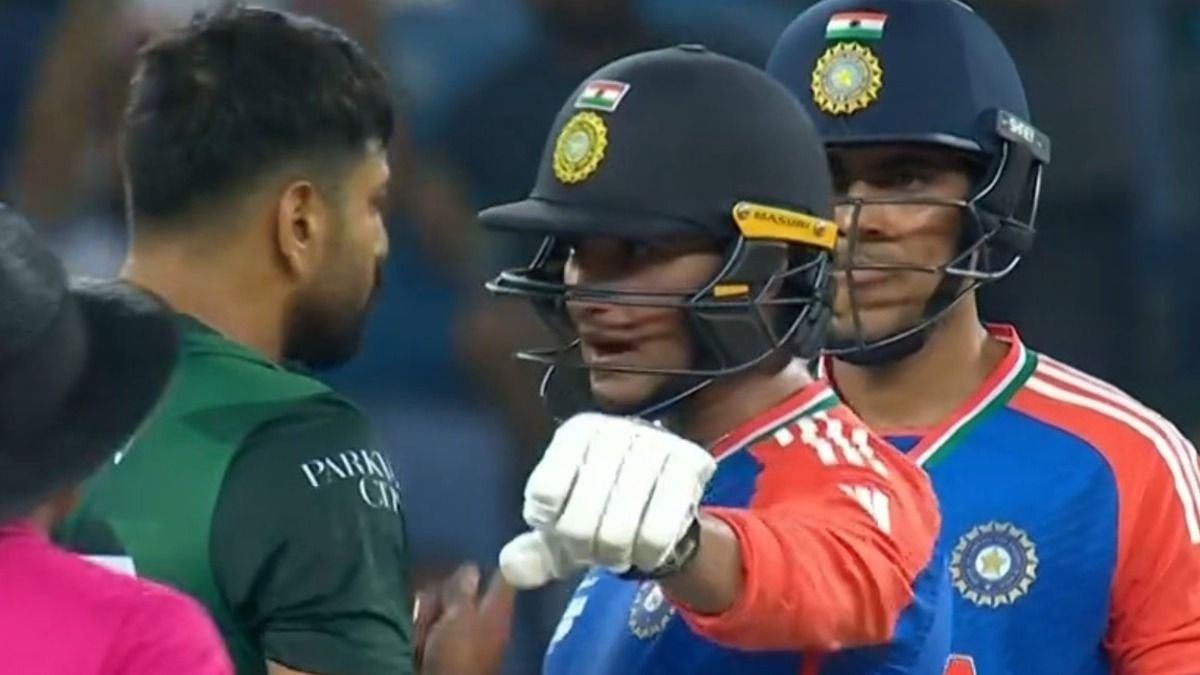 IND vs PAK: शुभमन गिल- अभिषेक शर्मा ने की हारिस रऊफ की धुनाई तो भड़का पाकिस्तानी गेंदबाज, खूब हुई गाली- गलौज, अंपायर को आना पड़ा बीच में, VIDEO