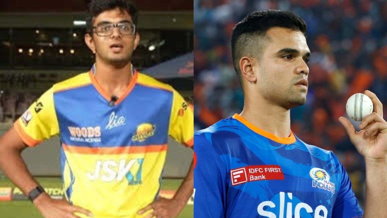 अर्जुन तेंदुलकर ने राहुल द्रविड़ के बेटे को किया आउट, गेंदबाजी में किया कमाल, लोकल टूर्नामेंट में छाए अर्जुन तेंदुलकर ने राहुल द्रविड़ के बेटे को किया आउट, गेंदबाजी में किया कमाल, लोकल टूर्नामेंट में छाए