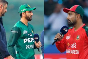 PAK vs BAN: बांग्लादेश ने टॉस जीतकर चुनी गेंदबाजी, टीम ने किए तीन बदलाव, जानें प्लेइंग 11 में किसे मिली जगह SportsTak Hindi