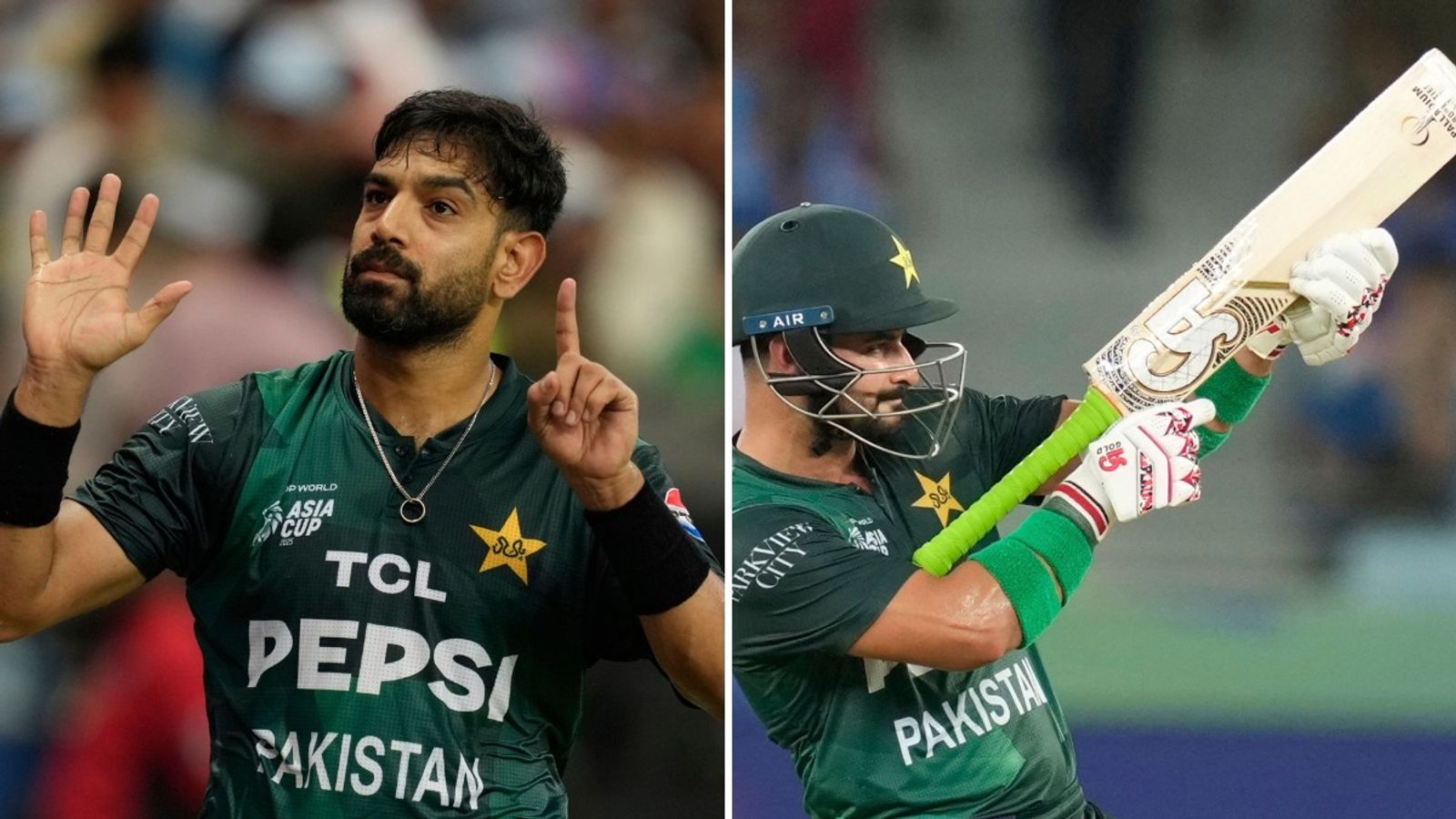 हारिस रऊफ को भारत के खिलाफ मैच में 6-0 का इशारा करने के चलते ICC ने सुनाई कड़ी सजा, जबकि साहिबजादा को... पाकिस्तानी क्रिकेटर्स हारिस रऊफ और साहिबजादा फरमान को आईसीसी ने दोषी ठहराया, हारिस की काटी गई मैच फीस (Photo: AP)