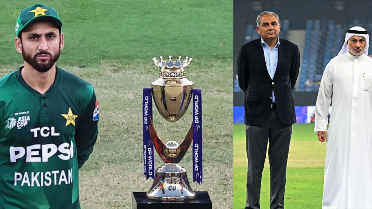 Asia Cup Trophy Drama : टीम इंडिया ने मोहसिन नकवी से नहीं ली ट्रॉफी तो पाकिस्तान के कप्तान सलमान आगा को लगी मिर्ची, कहा - ACC के अध्यक्ष नहीं तो फिर...