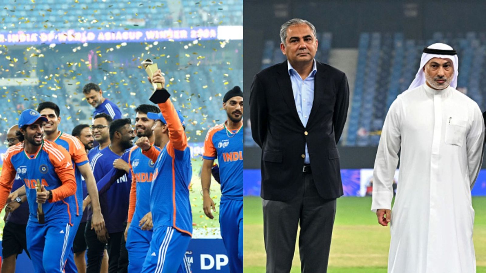 मैच प्रेजेंटेशन के बाद अब एसीसी मीटिंग में घमंडी मोहसिन नकवी का नया नाटक, भारत को नहीं दी बधाई, बीसीसीआई ने सुनाई खरी- खोटी मैच प्रेजेंटेशन के बाद अब एसीसी मीटिंग में घमंडी मोहसिन नकवी का नया नाटक, भारत को नहीं दी बधाई, बीसीसीआई ने सुनाई खरी- खोटी