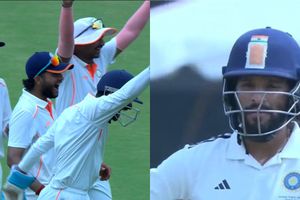 Irani Cup: गायकवाड़- इशान किशन की बैटिंग में बत्ती गुल, क्रीज पर अकेले खड़े कप्तान पाटीदार, रेस्ट ऑफ इंडिया अभी भी 200 रन पीछे SportsTak Hindi