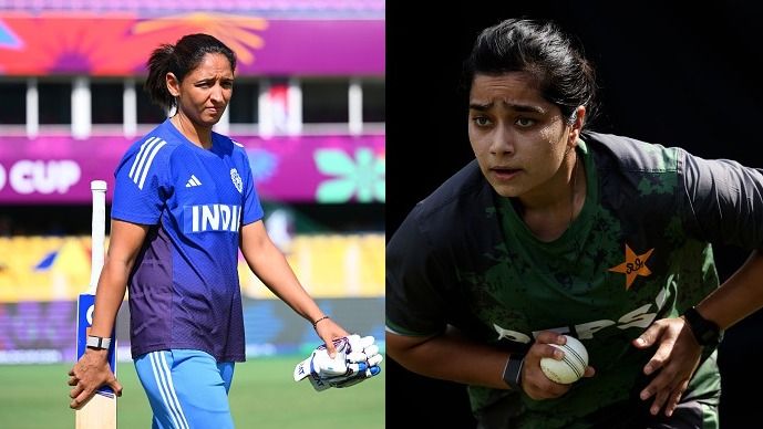 IND vs PAK, Women's World Cup: सूर्यकुमार यादव के बाद अब हरमनप्रीत कौर ने नहीं मिलाया पाकिस्तानी कप्तान से हाथ SportsTak Hindi