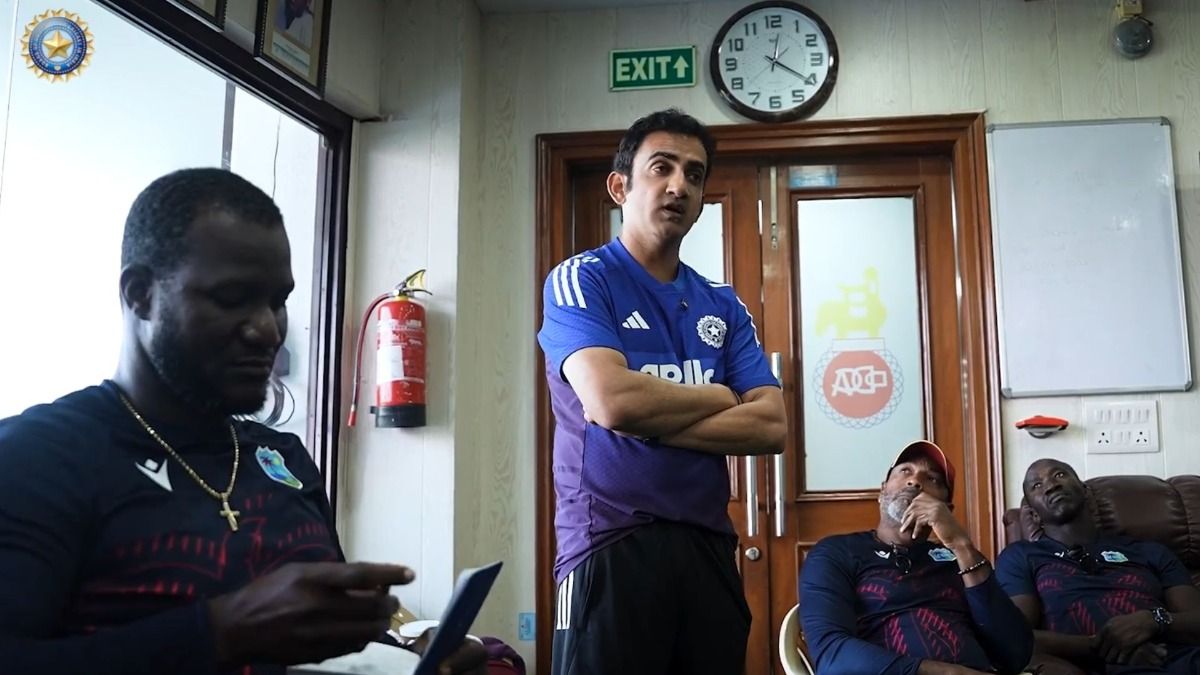 darren sammy and gautam gambhir
