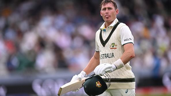 Australia's star batter Marnus Labuschagne in frame