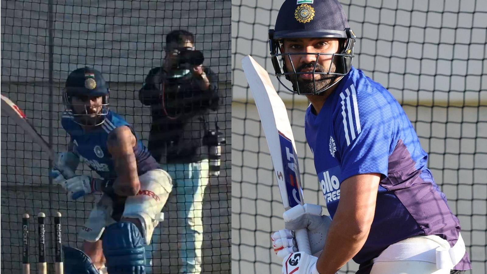 IND vs AUS: रोहित और कोहली ने लगाए लंबे-लंबे शॉट्स, नेट्स सेशन में दोनों धुरंधरों की वापसी का BCCI ने पहला Video किया शेयर IND vs AUS: रोहित और कोहली ने लगाए लंबे-लंबे शॉट्स, नेट्स सेशन में दोनों धुरंधरों की वापसी का BCCI ने पहला Video किया शेयर