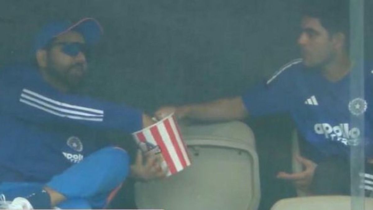 rohit sharma popcorn
