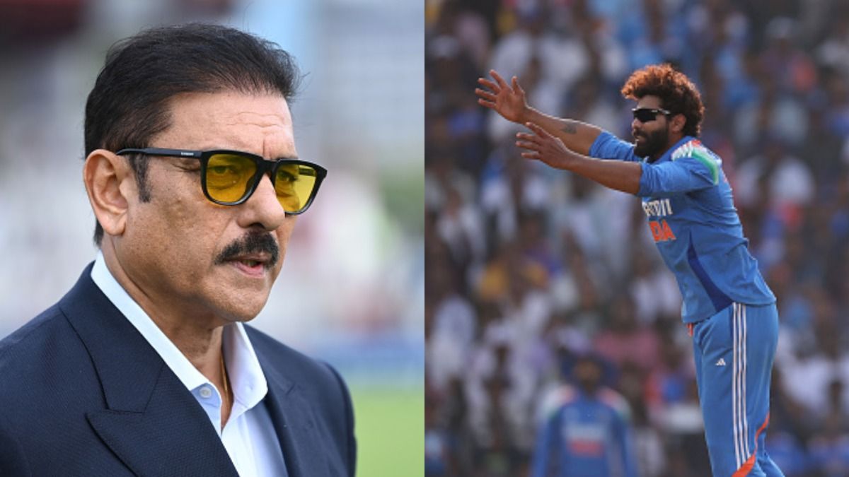 In Pic: Ravi Shastri and Ravindra Jadeja