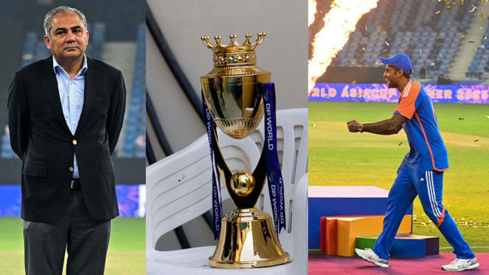 एशिया कप की ट्रॉफी के लिए मोहसिन नकवी को घेरने का प्लान, BCCI अब ये बड़ा कदम उठाने को तैयार एशिया कप की ट्रॉफी के लिए मोहसिन नकवी को घेरने का प्लान, BCCI अब ये बड़ा कदम उठाने को तैयार