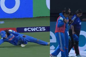 Women's World Cup: टीम इंडिया के लिए चिंताजनक खबर, रनमशीन खिलाड़ी फील्डिंग में चोटिल, लंगड़ाते हुए गई बाहर SportsTak Hindi