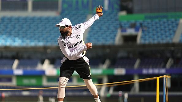 Mohammed Shami of India during a India Training Session Mohammed Shami of India during a India Training Session