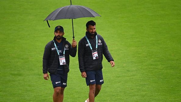 Ajinkya Rahane and Cheteshwar Pujara Ajinkya Rahane and Cheteshwar Pujara