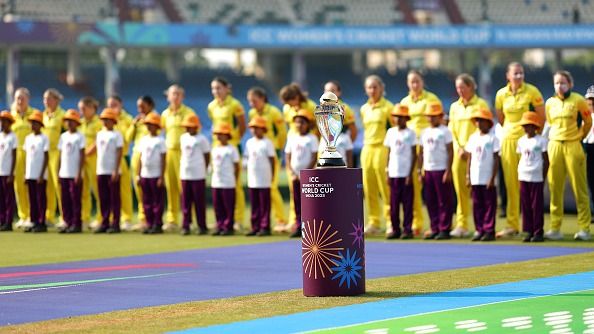 ICC Women's World Cup trophy ICC Women's World Cup trophy